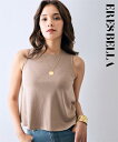Tシャツ カットソー レディース クロップドフレア トップス ERES BELLA モカベージュ/黒 M/L/LL/3L ニッセン nissen