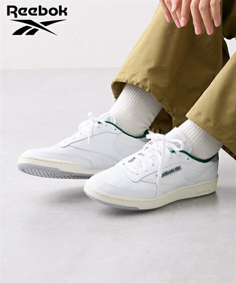 リーボック メンズ カジュアルスニ—カー クラブ シー85/CLUB C 85 靴 シューズ フットウェアホワイト 26〜29cm ニッセン nis...