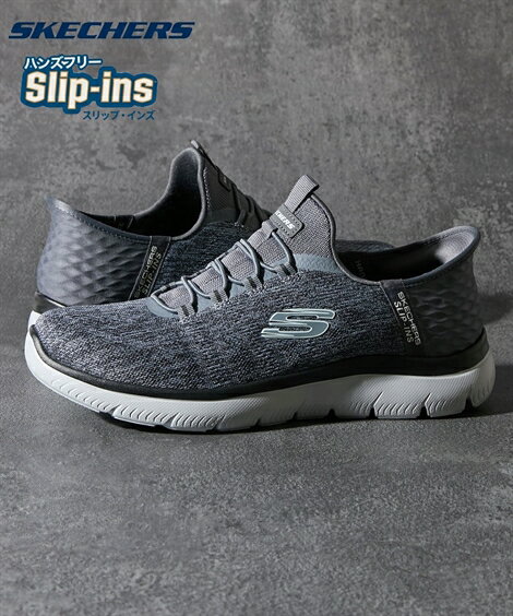 SKECHERS メンズ スケッチャーズ スリップインズ スニーカー SUMMITS サミッツ 靴 シューズ BLK/CCBK 26〜29cm ニッセン nis...