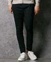 パンツ メンズ ウエスト シャーリング ストレッチ スキニー ショガータイプ ブラック S/M/L/LL ニッセン nissen