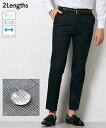 【全品対象クーポン配布中★先着100名 50%OFF★先着3,000名 25%OFF!6/4 20時開始】スラックス メンズ はっ水 ストレッチ ノータック 股下75cm ビジネス 仕事 オフィス グレー バーズアイ /チャコール グレンチェック /ネイビー バーズアイ ウエスト76~91cm ニッセン