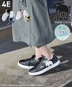 大きいサイズ レディース ゆったり幅広 moz モズ 軽量ビックロゴ スニーカー ワイズ4E 靴 シューズ ホワイト×キャメル/ホワイト×ピンク/ホワイト×ブル...