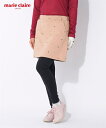 marie claire SPORT スポーツウェア ボトムス レディース marie claire sport あったか レギンス 付き スカート ストレッチ...