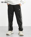 パンツ ズボン 子供服 キッズ ジャージ トラック 男の子 女の子 ボトムス ブラック 身長100〜160cm ニッセン nissen