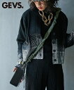【最大10%OFF SALE!7/11 10:59まで】レディース 選べる3サイズ くしゅくしゅスマホ ストラップ GEVS. カーキ/黒 1/2 ややゆったり...
