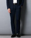 パンツ メンズ ポンチテーパード セットアップ 着用可能 チャコール/ネイビー/ブラック M/L/LL ニッセン nissen