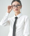 レディース タイト シャツ 有 春 秋 冬 ブルー/ホワイト | L/LL/3L | ニッセン nissen