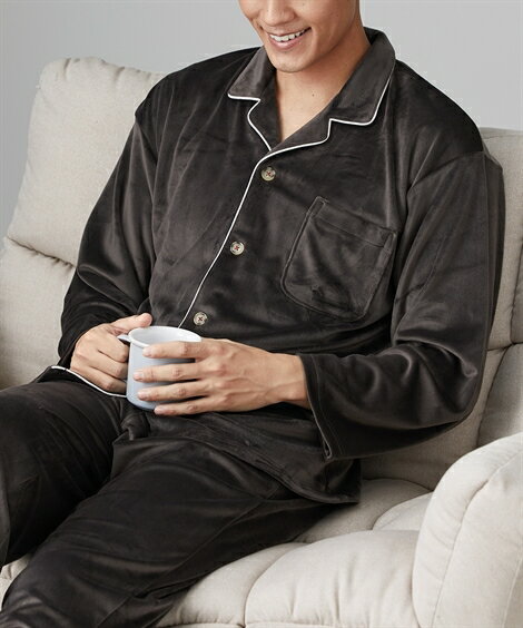 【店内全品対象★25%OFFクーポン配布中★先着1,000名限定 11/4 20時開始】パジャマ メンズ しっとりソフトな肌触り 360°伸びる ストレッチ 起...