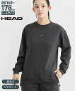 HEAD スポーツウェア トップス トールサイズ レディース 高身長 裏起毛クルーネック プルオーバー UVカット 同素材 パンツ 展開あり 冬 トレーニング ...