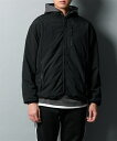 メンズ 裏フリース スタンド ブルゾン 冬 ブラック/ベージュ | M/L/LL | ニッセン nissen