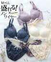 ノンワイヤーブラジャー ショーツ セット レディース 脇高ふわふわカップノンワイヤー ブラジャー ノンワイヤー ブラショーツ 女性 インナー パンツ パンティ アイボリー/ネイビー/パープル M/L/LL ニッセン nissen(4)