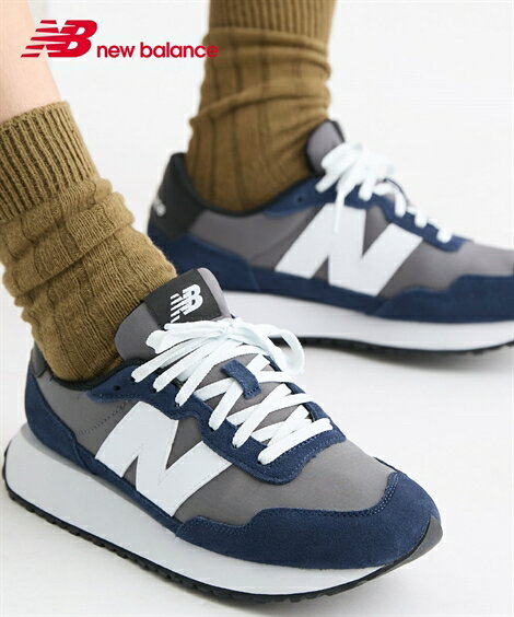 ニューバランス メンズ New Balance スニーカー 237 春 夏 秋 冬 靴 シューズ ネイビー/グレー/ブラック/レッド 26〜29cm ニッセン ...