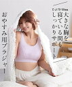 ノンワイヤーブラジャー レディース 大きい胸 ナイト ブラジャー 寝ている間もバストをキープ EFGHIJカップ相当 春 夏 秋 冬 ノンワイヤー 女性 インナー ラベンダー | 3LG~MGGG | ニッセン nissen