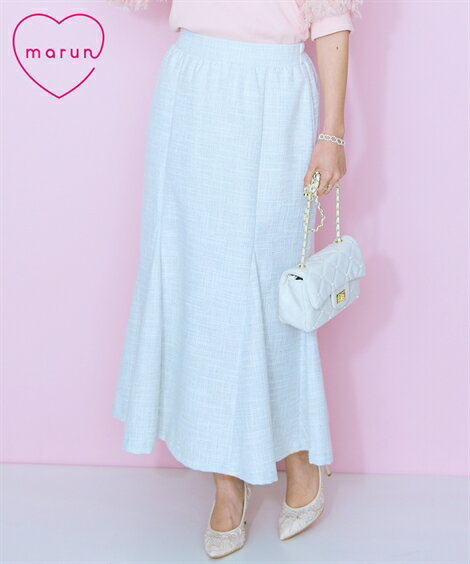 ロングスカートレディースサマーツイ...