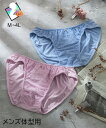 【店内全品対象★25%OFFクーポン配布中★先着1,000名限定 10/24 20時開始】ショーツ MTF フェミニン レース 春 夏 秋 冬 トランスジェンダー インナー 下着 パンツ パンティ ブルー/ライラック M/L/LL/3L/4L ニッセン nissen