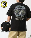 Tシャツ カットソー メンズ 綿100% プリント 半袖 T&C Surf Designs 夏 ビッグ ラージ トップス 03ベージュ/08クロ/20ネイビー 3L/4L/5L/6L ニッセン nissen