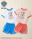 パジャマ 【PAW PATROL(パウ・パトロール)】セットアップ(半袖Tシャツ+ショートパンツ)(男の子 女の子) ニッセン nissen