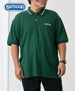 【全品対象クーポン配布中★先着100名 50%OFF★先着3,000名 25%OFF!6/4 20時開始】OUTDOOR ポロシャツ メンズ ワンポイント刺繍ポロシャツ アウトドアプロダクツ 春 夏 ビッグ ラージ 55グリーン/67ネイビー 3L/4L/5L/6L/8L ニッセン nissen