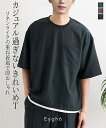 トップス リネンライクフェイクレイヤード半袖T ニッセン nissen