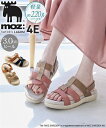 大きいサイズ レディース ゆったり幅広 moz モズ 2WAY デザイン サンダル ワイズ4E 夏 靴 シューズ アプリコット/オーク/ネイビー | 23.0~23.5/24.0~24.5/25.0~25.5/26.0~26.5cm | ニッセン nissen