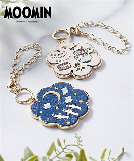 レディース ムーミン キャラクターミニチャーム 春 夏 秋 冬 かわいい おしゃれ アクセサリー ニョロニョロ/リトルミィ ニッセン nissen