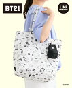 バッグ(鞄) レディース BT21 バック パック ミニ ポーチ + プリント エコ バッグ A4対応 春 夏 秋 冬 おしゃれ 黒 ニッセン nissen