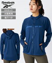 水着 ラッシュガード レディース リーボック 水陸両用スムースUV ジャケット 指穴付き 315-771 夏 かわいい おしゃれ ネイビー/ブラック/ホワイト ...
