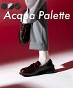 レディース タッセル付 ローファー シューズ ワイズ4E ACQUA PALETTE アクアパレット 春 夏 秋 冬 靴 ダークブラウン/黒/黒×白 | 23.0~23.5/24.0~24.5/25.0~25.5/26.0~26.5cm | ニッセン nissen