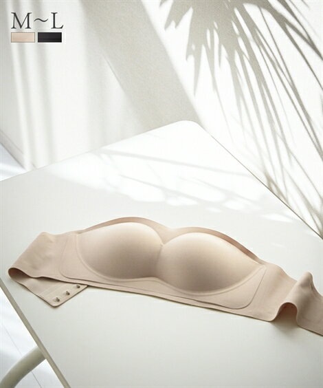 ブラジャー ノンワイヤーブラジャー レディース ストラップ レスシームレスノンワイヤー 付 春 夏 秋 冬 ノンワイヤー 女性 インナー ブラック/ベージュ ニッセン nissen