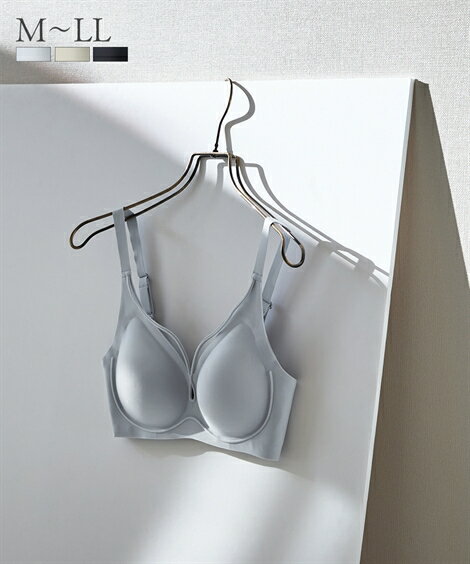 ノンワイヤーブラジャー レディース クロスラインシームレスノンワイヤー ブラジャー 春 夏 秋 冬 ノンワイヤー 女性 インナー グリーン/ブラック/ブルー | M/L/LL | ニッセン nissen