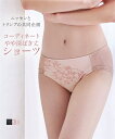 【15%OFF!2点以上&クーポン利用で★9/11 10:59まで】ショーツ やや深ばき丈デザインコーディネートショーツ(トリンプ) ニッセン nissen