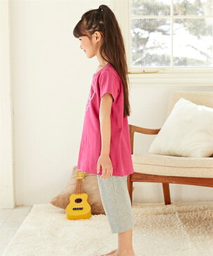 パジャマ 綿100%半袖チュニックルームウェア(女の子 子供服 ジュニア服) ニッセン nissen