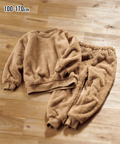 パジャマ ボア パジャマ 男の子 女の子 子供服 ジュニア服 ニッセン nissen 100 110 120 130 140 150 160 170 キッズ 子供 こども 子ども 保育園 幼稚園 小学校 小学生 ルームウェア ナイトウェア 部屋着 寝間着 ふわふわ もこもこ あったか あたたか 冬 毛布のサムネイル