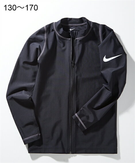 【送料無料】【NEW】【NIKE（ナイキ）】ボーイズ長袖ラッシュガード（男の子　水着） ニッセン nissen