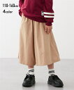 ボトムス 綿100%7分丈ガウチョパンツ(女の子 子供服・ジュニア服) キッズ 子供服 子ども こども ニッセン nissen 110 120 130 140 ...
