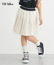 ボトムス ウエストゴム インナーパンツ付きスカート (子供服 ジュニア服 女の子) 子ども こども ニッセン nissen 110cm/120/130/140/150/160 夏服
