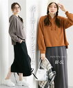 マタニティウェア・授乳服 【マタニティウエア・授乳服】パーカードッキング マタニティ長袖ワンピース(産前・産後) ニッセン nissen M L LL 3L 4...