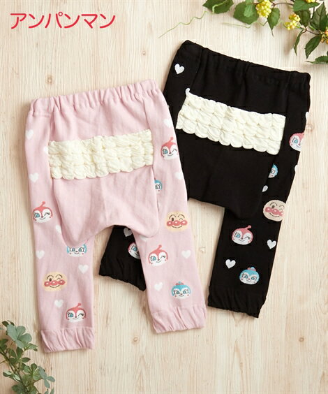 【アンパンマン】 レギンスパンツ ニットパンツ ボトムス レギンス スパッツ キッズ ベビー 子供服