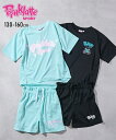 スポーツウェア 【Pinklatte sport】セットアップスーツ(半袖トップス+ショートパンツ)(女の子) ニッセン nissen 130 140 150 160