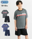 パジャマ OUTDOOR PRODUCTS アウトドアプロダクツ キッズ パジャマ 半袖 子供 こども 男の子 女の子 ニッセン QUNTSTYLE 130 140 150 160
