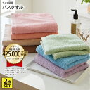 《くらしにプラス最大400円OFF》Dailycolor 中厚手バスタオル同色2枚セット 中厚手 吸水 タオル まとめ買い 買い替え タオルセット 洗顔 シンプ...
