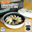 《12/26 1:59まで!P5倍×クーポン》鍋 蒸し皿 一人鍋 深型 27.5×23 1.3L レンジ専用 電子レンジ COPAN コパン 焼き目 レンジグリ...