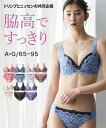 ブラジャー＆ショーツセット (A70/M-D80/L) 脇高 編レース ブラジャー ショーツセット ( トリンプ ) ニッセン 女性 下着 レディース ブラ＆ショーツ セット ブラショーツ ブラショーツセット ブラジャー ショーツ セットブラ ニッセン レディース ブラジャー トリンプ