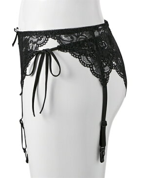 ショーツ パンツ (M-L) 総レース ガーターベルト&脇リボンショーツ ニッセン nissen セクシー 春夏