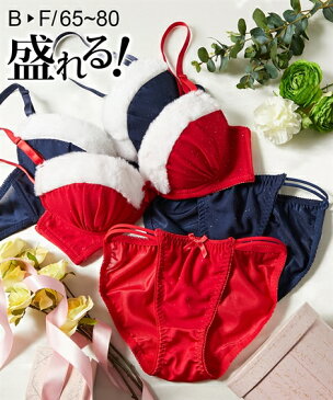 【お買い得クーポン×ポイント10倍】 ブラジャーショーツセット (E70/M-F80/L) パーティ ブラジャー ショーツ セット ニッセン 谷間 盛れる セクシー ブラショーツ 仮装 イベント 春夏