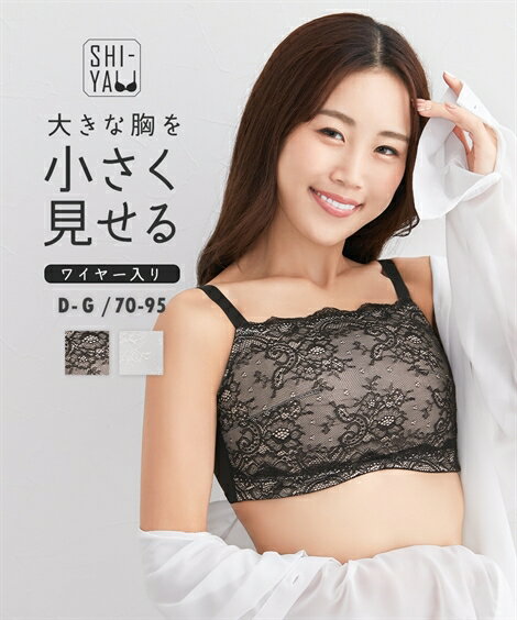 楽天Doris mieux by nissenブラジャー （G85-G95） 大きいサイズ 小胸メイクブラジャー チイサクシヤ （レースタイプ） ニッセン 女性 下着 レディース ブラジャー ブラ 抑える