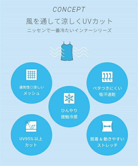 レギンス・スパッツ 大きいサイズ 超冷感AIR 5分丈 オーバーパンツ 2枚組 接触冷感 吸汗速乾 UVカット ニッセン 女性 レディース 夏用 秋 スパッツ レギパン