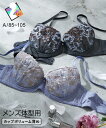 トランス女性・トランス男性下着インナー (A85-A105) ニッセン 大きいサイズ 【MTF】 脇高 フローラル 刺しゅう MTF ブラジャー トランスジェン...