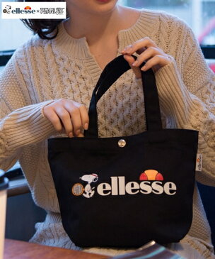 【再入荷】 ellesse×PEANUTS（エレッセ×ピーナッツ）キャンバスミニトート 【PN3107】 ニッセン nissen 【ポイント倍付け中！】