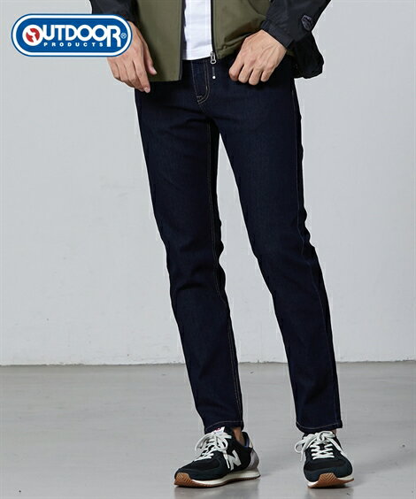 【P5倍 9日01:59迄】 ボトムス ストレッチ素材 ファイブポケット デニムパンツ ウエスト76-91サイズ 大きいサイズ メンズ アウトドアプロダクツ 【裾上済(75cm)】 ニッセン